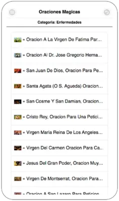 Oraciones Milagrosas android App screenshot 10