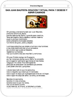 Oraciones Milagrosas android App screenshot 1