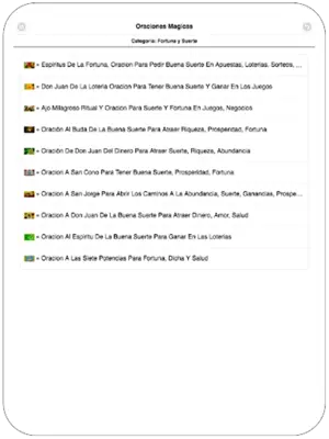 Oraciones Milagrosas android App screenshot 4