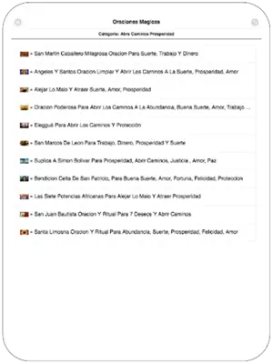 Oraciones Milagrosas android App screenshot 5