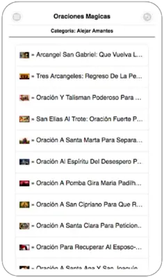 Oraciones Milagrosas android App screenshot 8